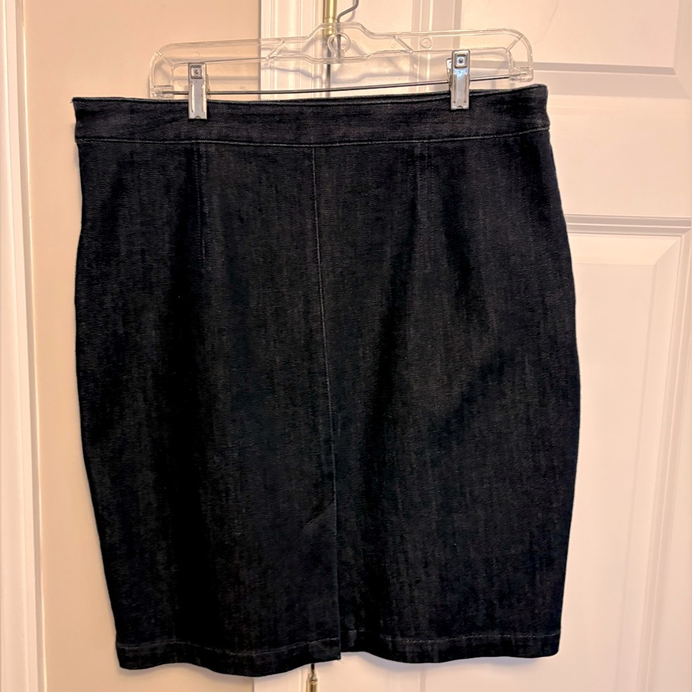 Classic Pencil Denim Skirt